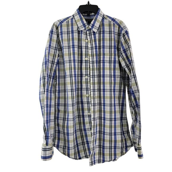 Banana Republic Soft Wash Tailored Slim Fit Men's Button Up L/S Shirt – Sma - Picture 6 of 14